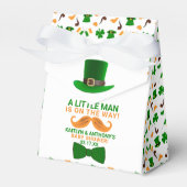 Modern Leprechaun St. Patrick's Day Baby shower Bedankdoosjes (Voorkant Zijde)