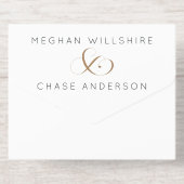 Modern Lets Do This Text All In One Uitnodiging (Achterzijde)