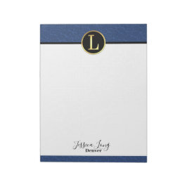 Modern Letter L Notitieblok