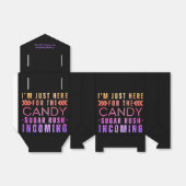 Modern Leuk Halloween Snoep Treat Gepersonaliseerd Bedankdoosjes (Uitgevouwen)