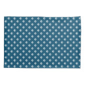 Modern | LEVENDE LEVEN HIER  | BLAUW Kussensloop (Achterkant)
