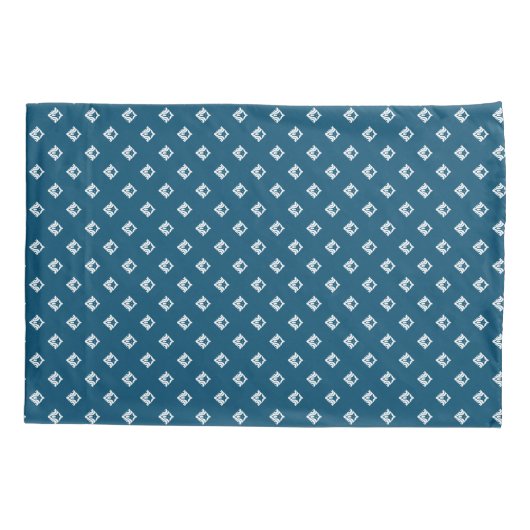 Modern | LEVENDE LEVEN HIER  | BLAUW Kussensloop (Achterkant)
