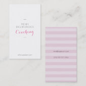 Modern licht visitekaartje (Voorkant / Achterkant)