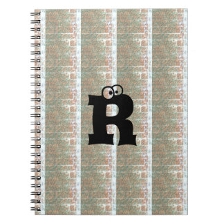 MODERN LICHTBROWN Black CUTE Spiral Photo-notebook Notitieboek
