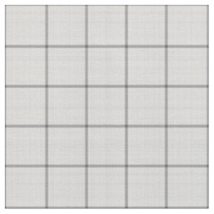 Modern Lichtgrijs Vensterruit Plaid Stof