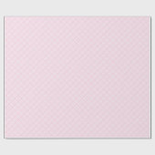 Modern Light Pink & White 80th Birthday Wrapping Cadeaupapier (Vlak)