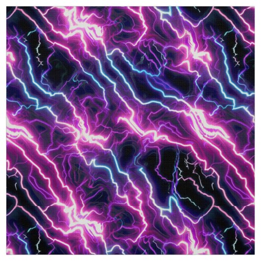 Modern Lightning Pattern Materiaal Stof (Swatch)