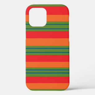 modern lijnpatroon iPhone 12 hoesje