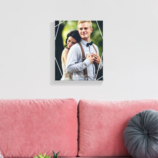 Modern Lijst Canvas Afdruk (Insitu (Woonkamer))