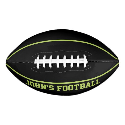 Modern LimePersonalized Football van Kind (Voorkant)