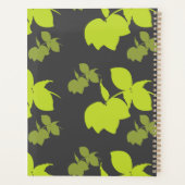 Modern Limoen Lemon Silohuette Wedding Planner (Achterkant)