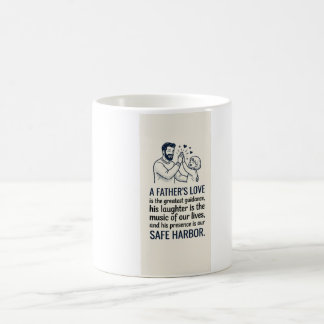 Modern Line Art Father's Day Coffee Mug | Best Dad Koffiemok