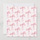 Modern lint Ze Tying The Knot Vrijgezellenfeest Kaart (Achterkant)