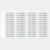 Modern Lip Gloss Marble Branding Packaging Labels (Vel)