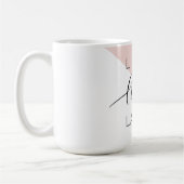 Modern Live Love Laugh Positive Motivation Quote Koffiemok (Links)