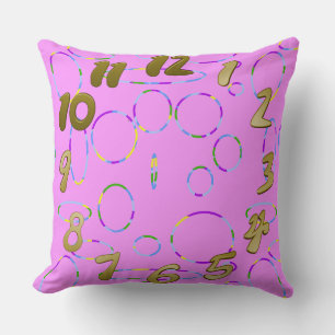 Modern Loops Roze Magenta Sierkussen