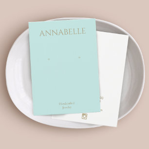 Modern Lotus Flower Mandalal Yoga Teacher Vierkante Visitekaartje