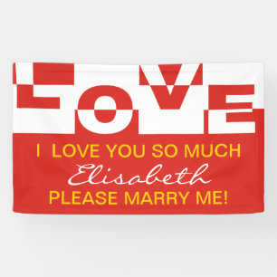 Modern LOVE Banner + je rug. en ideeën
