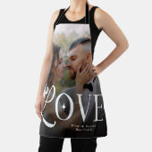 Modern Love Custom Wedding Photo Couples Monogram Schort (Insitu)