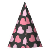 Modern Love Heart Pattern Party Pet Feesthoedjes (Achterkant)