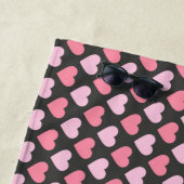 Modern Love Heart Pattern Strandlaken (In situ)