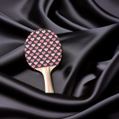 Modern Love Heart Pattern Tafeltennisbatje