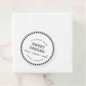 Modern Love Pattern Packaging Hang Labels (In situ)