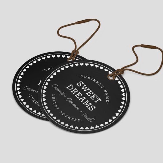 Modern Love Pattern Packaging Hang Labels