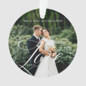 Modern Love Script Newlyted Full Photo Keepsaké (devant)