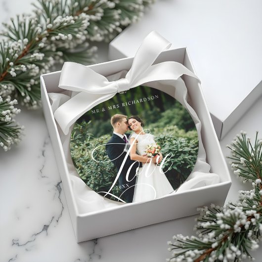 Modern Love Script Newlyted Full Photo Keepsaké