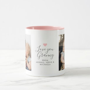 Modern "Love you Granny" 2-foto Mok