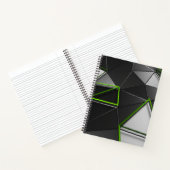 Modern Low-Poly Bullet Journal / Lined Notitieboek (Binnen)