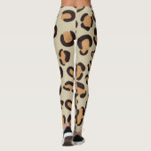 Modern luipspatroon leggings (Achterkant)