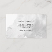 Modern Lux onroerend goed Logo Visitekaartje (Achterkant)