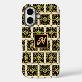 Modern Luxe Elegant Bloemen Collectie iPhone 16 Hoesje