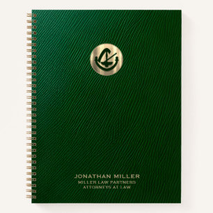 Modern Luxury Logo Notitieboek