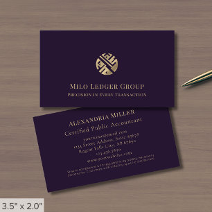 Modern Luxury Logo Visitekaartje