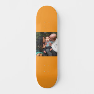 Modern Maak Je Eigen Familie Foto Skateboard