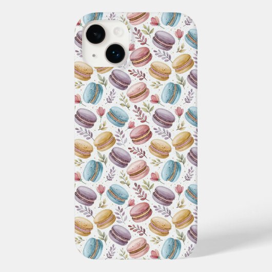 Modern Macaroon Desserts Case-Mate iPhone Case (Achterkant)