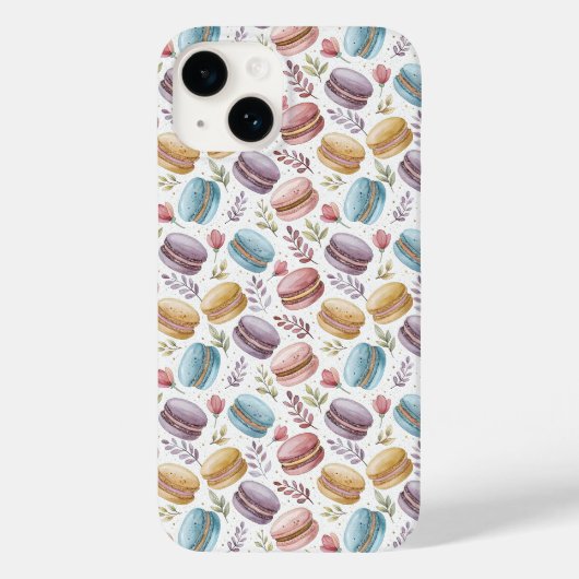 Modern Macaroon Desserts Case-Mate iPhone Case (Achterkant)