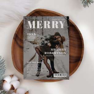Modern Magazine Hoesje Kerst Kaart