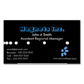 Modern magnetisch Visitekaartje (Voorkant)