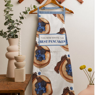 Modern mam maakt beste pannenkoek schort