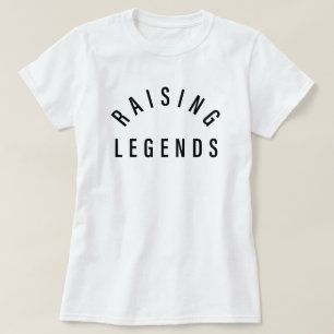 Modern mam Raising Legends Moederdag Gift T-shirt