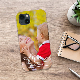 Modern mam Stylish Photo Trendy iPhone 13 Hoesje