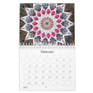 Modern Mandala Calendar Kalender