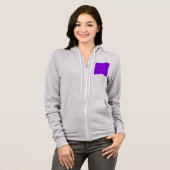 MODERN MANDALA COLOR PINK HOODIE (Voorkant volledig)