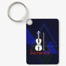 Modern & Mannelijk Navyblauw Muziekinviool Ontwerp