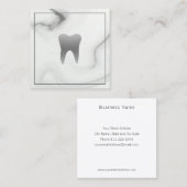 Modern Marble Dentist Visitekaartje (Voorkant / Achterkant)