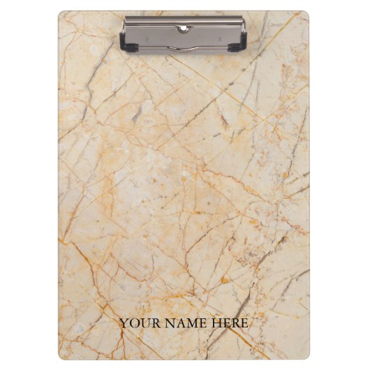 Modern Marble Designer - Gepersonaliseerd Klembord (Voorkant)